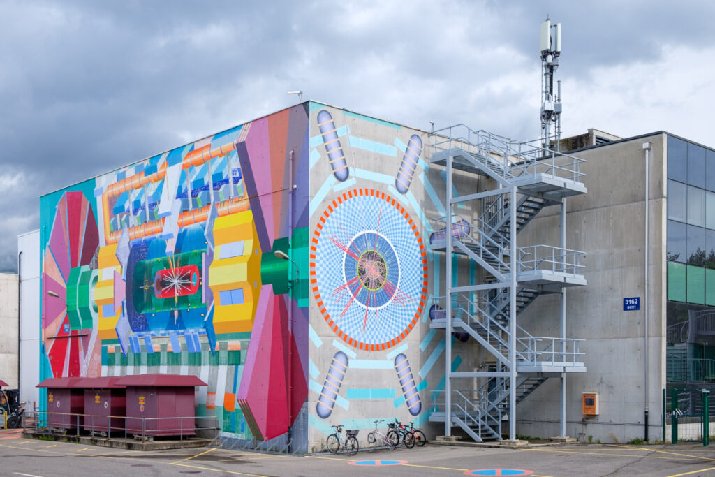 Ziemlich groß: der Atlas-Detektor am CERN.