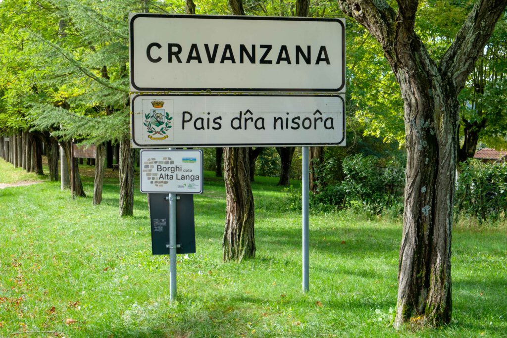 Cravanzana, im Land der Haselnüsse.